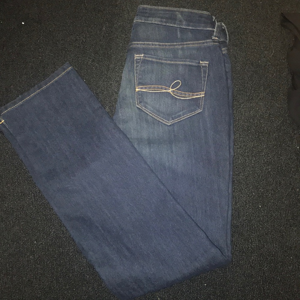 Women Sonoma  style Curvy Straight Sz   2 jeans